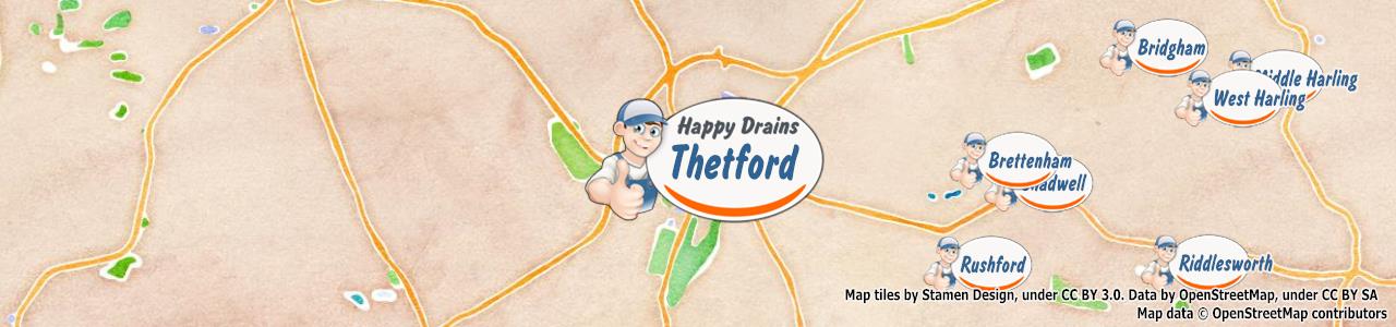 Blocked drain Thetford IP24