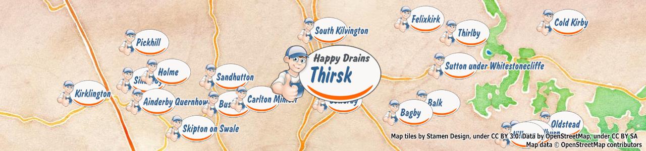 Blocked drain Thirsk YO7