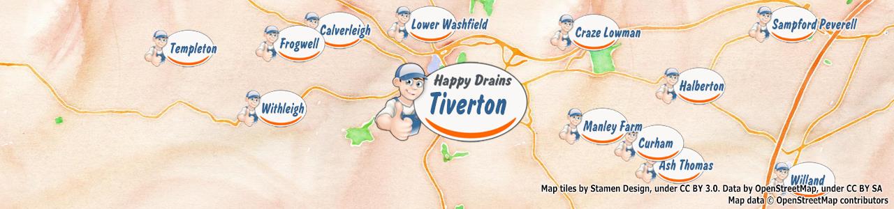 Blocked drain Tiverton EX16