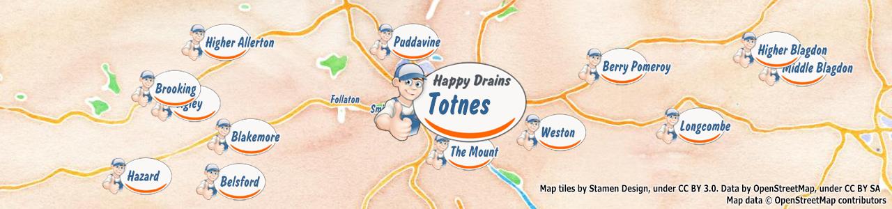 Blocked drain Totnes TQ9