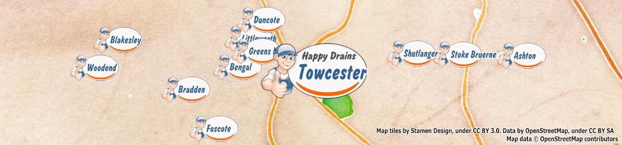 Blocked drain Towcester NN12