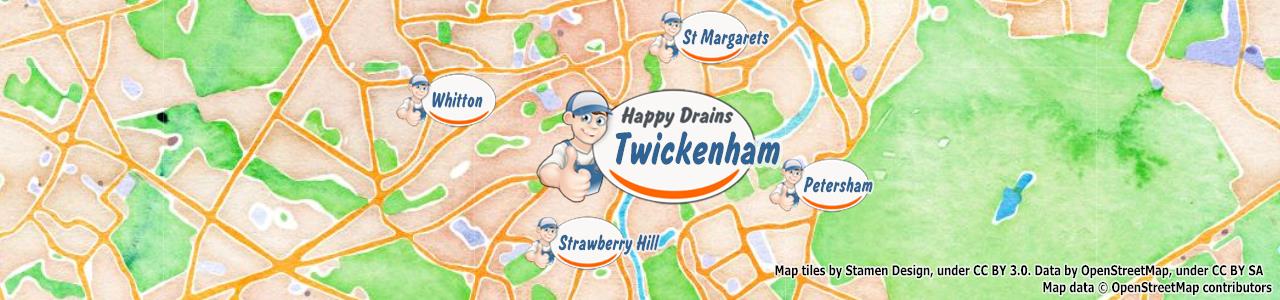 Blocked drain Twickenham TW1