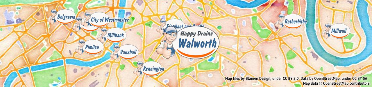 Blocked drain Walworth SE17