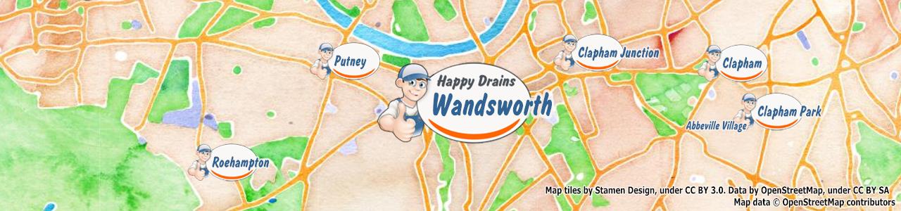 Blocked drain Wandsworth SW18