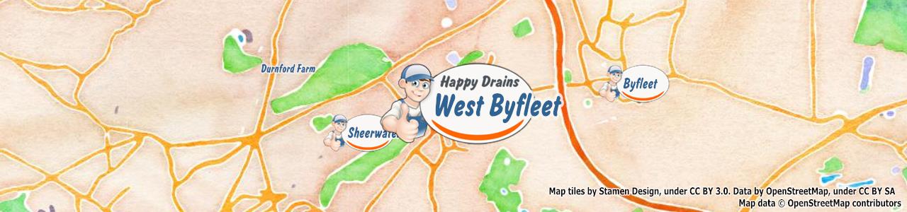 Blocked drain West Byfleet KT14
