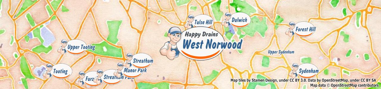 Blocked drain West Norwood SE27