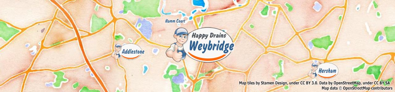 Blocked drain Weybridge KT13