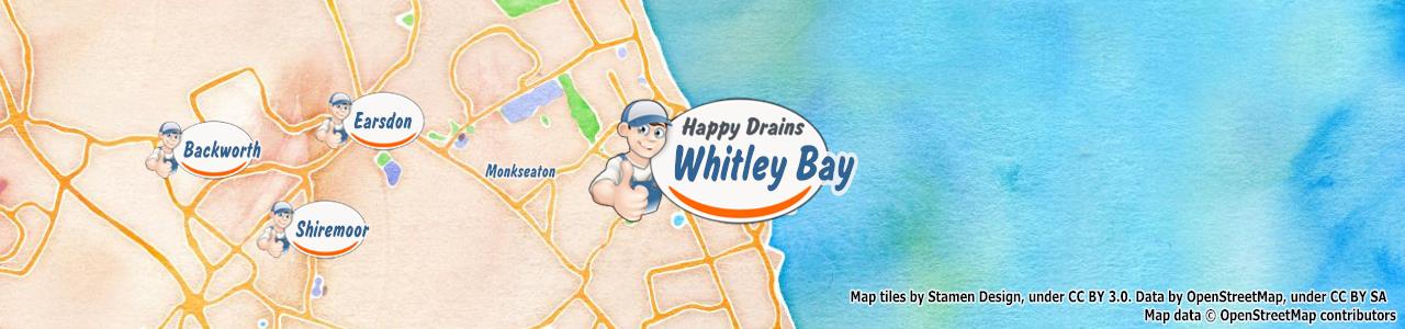 Blocked drain Whitley Bay NE25