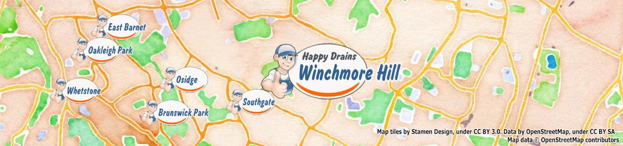 Blocked drain Winchmore Hill N21