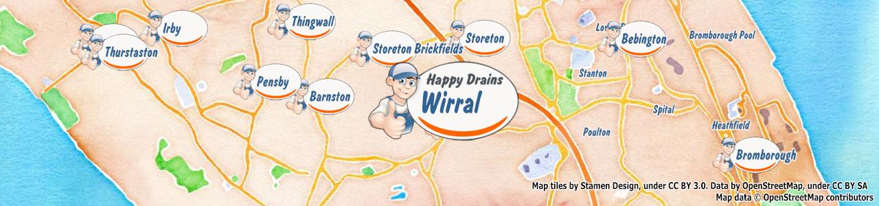 Blocked drain Wirral CH28