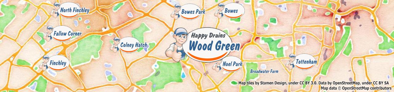 Blocked drain Wood Green N22